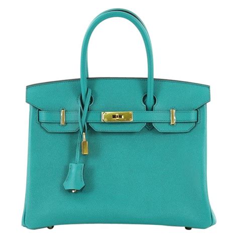 paon bleu leather hermes|HERMES Epsom Birkin 30 Bleu Paon 229998 .